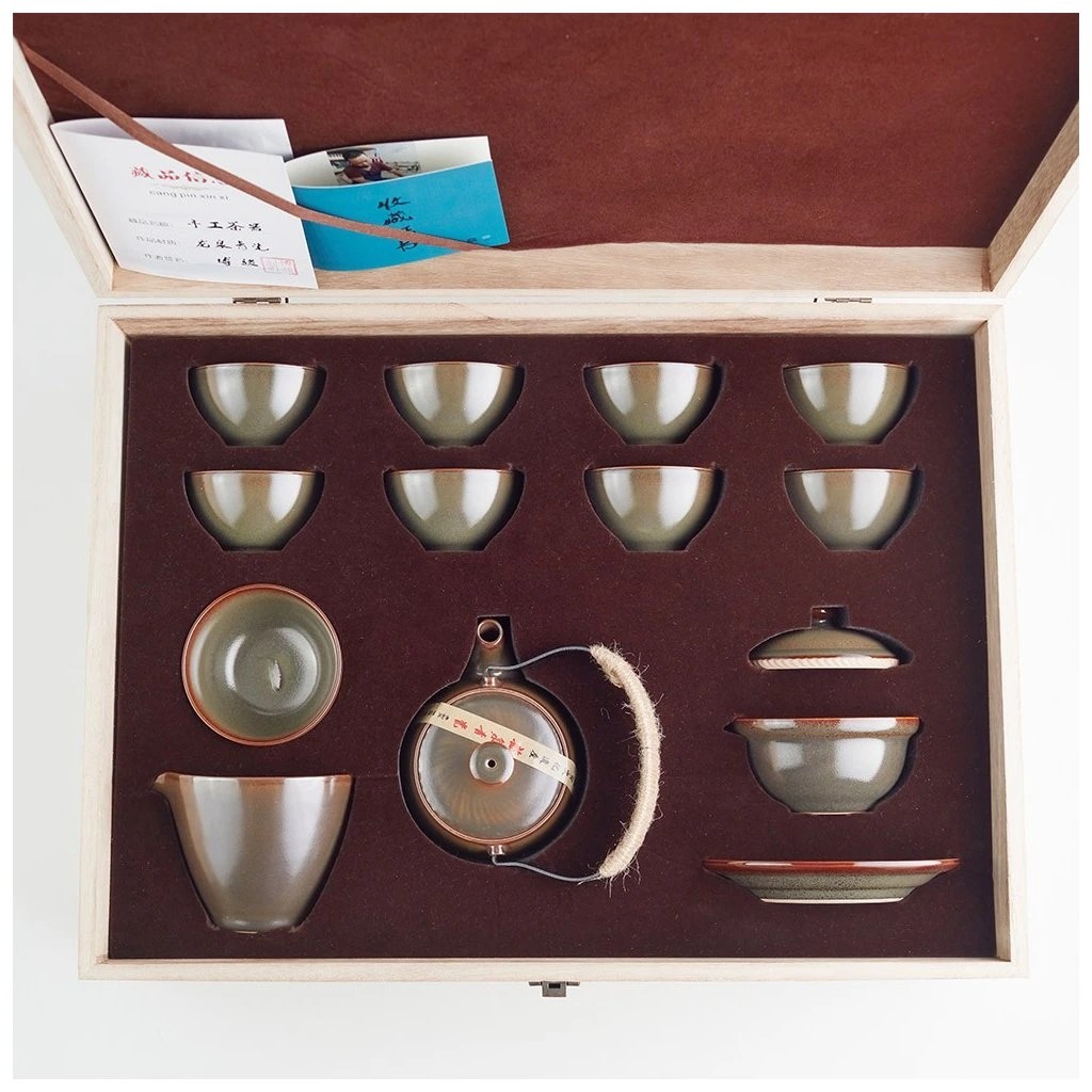 foto V�prodej! �ajov� souprava Longquan Celadon - Twine Nature